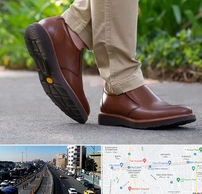 کفش طبی مردانه در پیروزی 