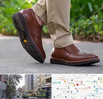 کفش طبی مردانه در فاطمی 