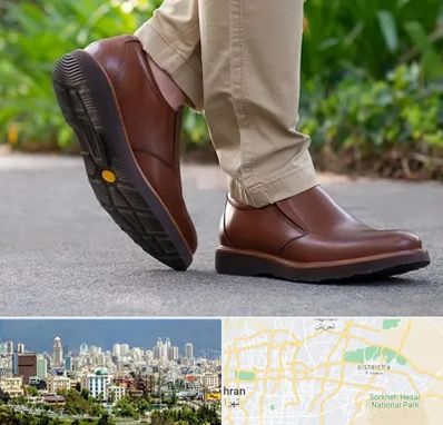 کفش طبی مردانه در شرق تهران 