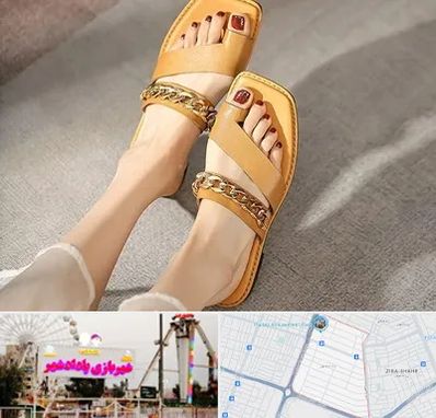 کفش صندل زنانه در پادادشهر اهواز