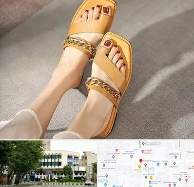 کفش صندل زنانه در طالقانی 