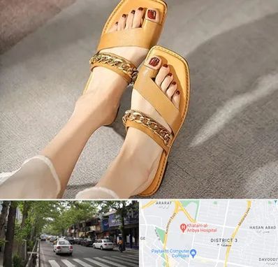 کفش صندل زنانه در ظفر 
