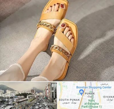کفش صندل زنانه در پونک 