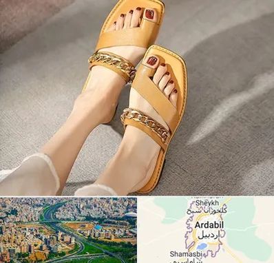 کفش صندل زنانه در اردبیل