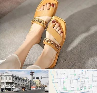 کفش صندل زنانه در 17شهریور