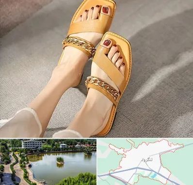 کفش صندل زنانه در لنگرود