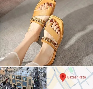 کفش صندل زنانه در بازار رضا مشهد