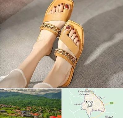 کفش صندل زنانه در آمل