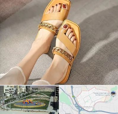 کفش صندل زنانه در مرزداران تبریز