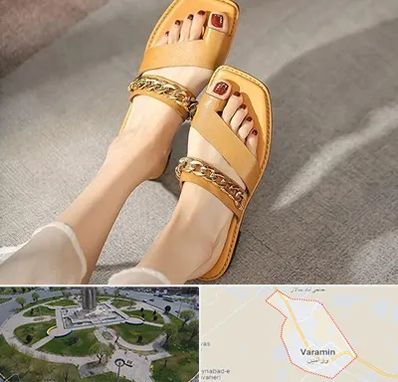 کفش صندل زنانه در ورامین