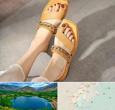 کفش صندل زنانه در رودبار