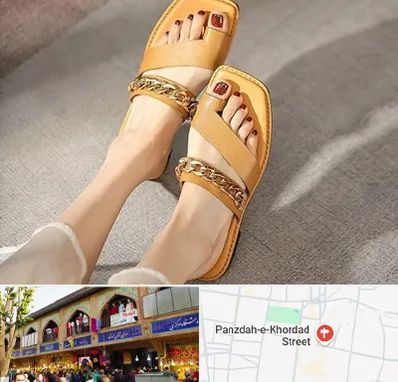 کفش صندل زنانه در 15 خرداد