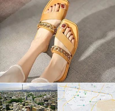 کفش صندل زنانه در منطقه 8 تهران 