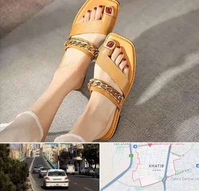 کفش صندل زنانه در خطیب تبریز