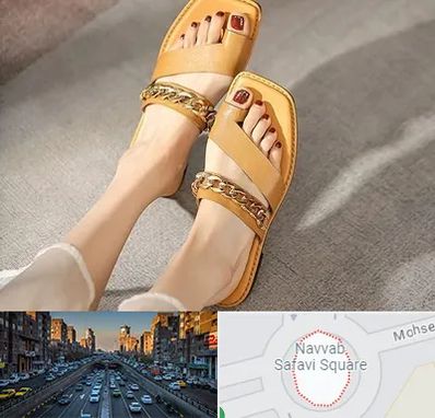 کفش صندل زنانه در نواب 