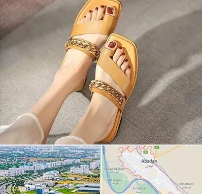 کفش صندل زنانه در آبادان