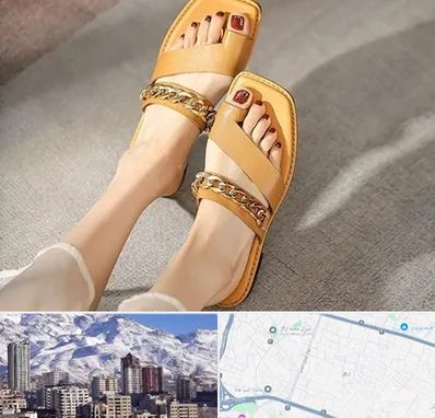 کفش صندل زنانه در ازگل