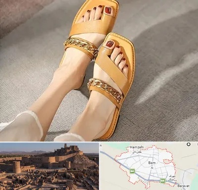 کفش صندل زنانه در بم