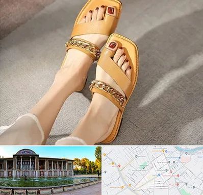 کفش صندل زنانه در عفیف آباد شیراز 