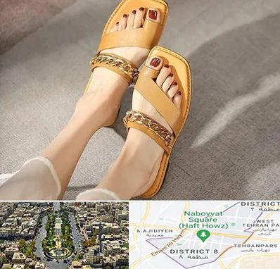 کفش صندل زنانه در نارمک 