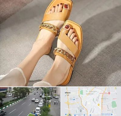 کفش صندل زنانه در ستارخان 