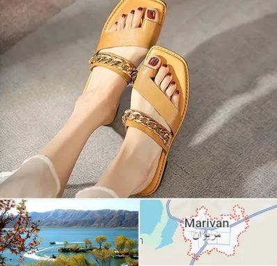کفش صندل زنانه در مریوان