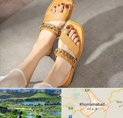 کفش صندل زنانه در خرم آباد