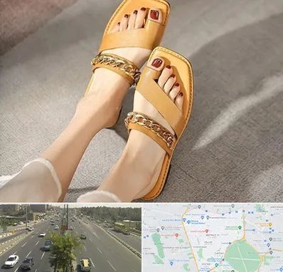 کفش صندل زنانه در منطقه 17 تهران 