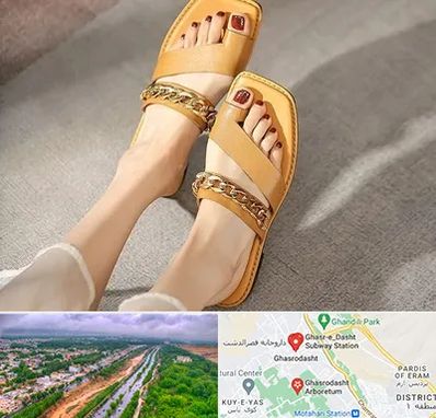 کفش صندل زنانه در قصرالدشت شیراز 