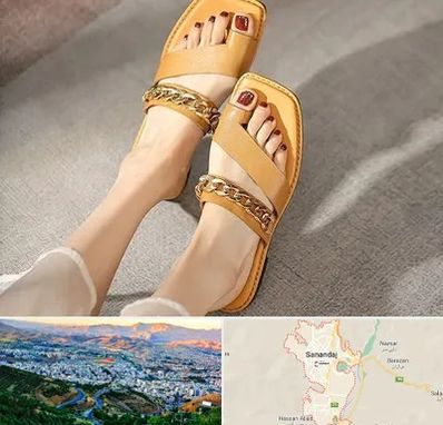 کفش صندل زنانه در سنندج