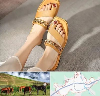 کفش صندل زنانه در تالش