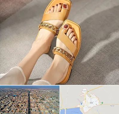 کفش صندل زنانه در بندر ماهشهر