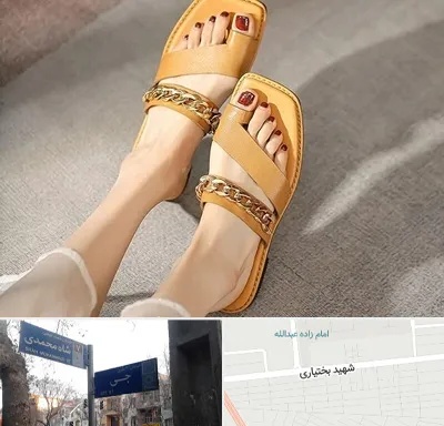 کفش صندل زنانه در سی متری جی