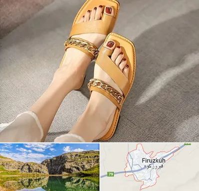 کفش صندل زنانه در فیروزکوه
