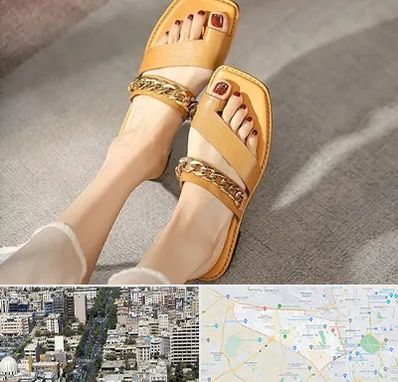کفش صندل زنانه در منطقه 18 تهران 