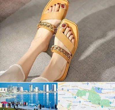 کفش صندل زنانه در چیتگر 