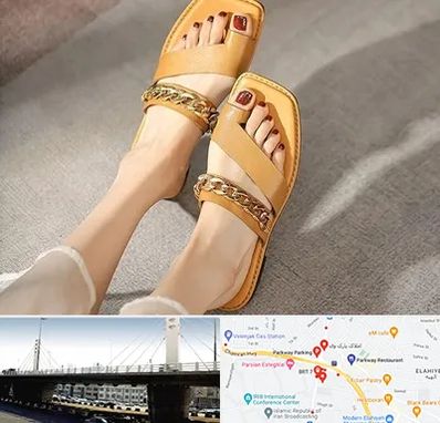 کفش صندل زنانه در پارک وی 