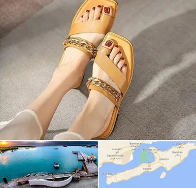 کفش صندل زنانه در قشم