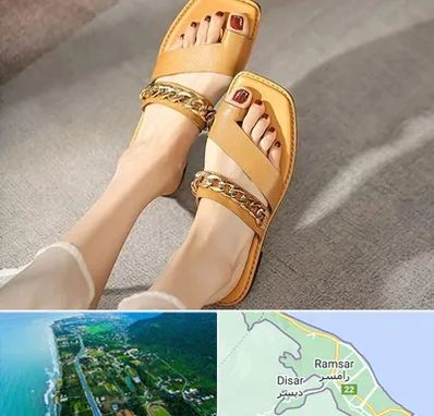 کفش صندل زنانه در رامسر