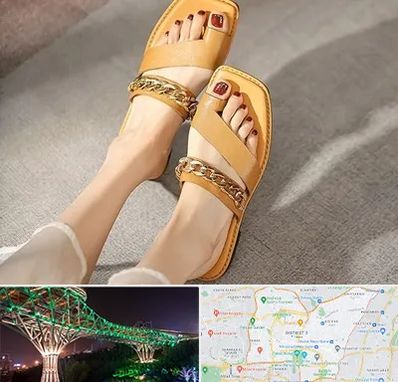کفش صندل زنانه در منطقه 3 تهران 