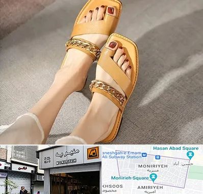 کفش صندل زنانه در منیریه 