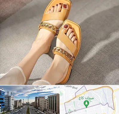 کفش صندل زنانه در سعادت آباد 