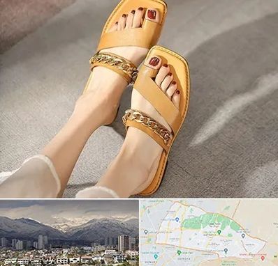 کفش صندل زنانه در منطقه 4 تهران 