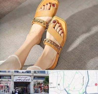 کفش صندل زنانه در ایران زمین