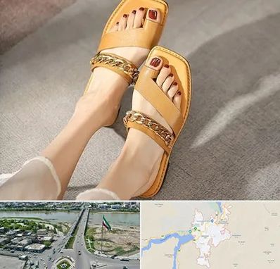 کفش صندل زنانه در میاندوآب