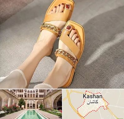 کفش صندل زنانه در کاشان