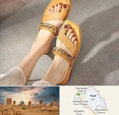 کفش صندل زنانه در یزد