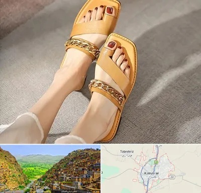 کفش صندل زنانه در کامیاران