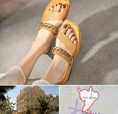 کفش صندل زنانه در مینی سیتی