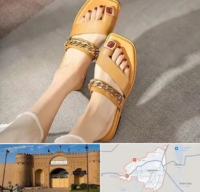 کفش صندل زنانه در ایرانشهر